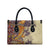 Polynesia Leather Bag Hibiscus Hawaiian Tribal Tattoo Retro Tan - Polynesian Pride