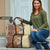 Polynesia Travel Bag Hibiscus Hawaiian Tribal Tattoo Retro Tan - Polynesian Pride