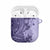 Polynesia AirPods Case Hibiscus Hawaiian Tribal Tattoo Retro Violet - Polynesian Pride