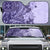 Polynesia Auto Sun Shade Hibiscus Hawaiian Tribal Tattoo Retro Violet - Polynesian Pride