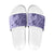 Polynesia Slide Sandals Hibiscus Hawaiian Tribal Tattoo Retro Violet - Polynesian Pride