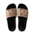 Polynesia Slide Sandals Hibiscus Hawaiian Tribal Tattoo Retro Pink Pastel - Polynesian Pride