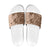 Polynesia Slide Sandals Hibiscus Hawaiian Tribal Tattoo Retro Pink Pastel - Polynesian Pride