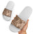 Polynesia Slide Sandals Hibiscus Hawaiian Tribal Tattoo Retro Pink Pastel - Polynesian Pride