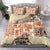 Hawaii Bedding Set Aloha Tribal Pattern Beige Version LT9 - Polynesian Pride