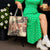 Hawaii Beige Version Tote Bag Aloha Tribal Pattern - Polynesian Pride