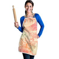 Hawaii Sweat Pink Ombre Apron Aloha Tribal Pattern - Polynesian Pride