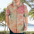 Hawaii Hawaiian Shirt Aloha Tribal Pattern Sweat Pink Ombre LT9 - Polynesian Pride