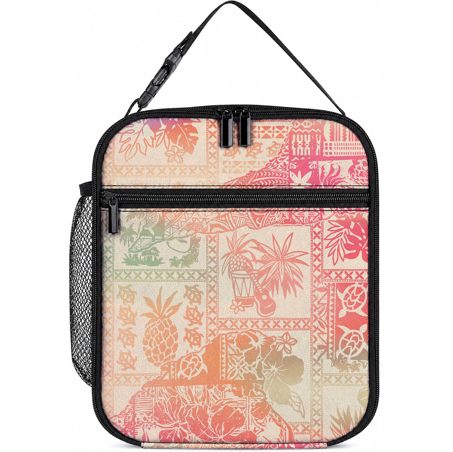 Hawaii Lunch Bag Aloha Tribal Pattern Sweat Pink Ombre
