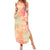 Hawaii Summer Maxi Dress Aloha Tribal Pattern Sweat Pink Ombre LT9 Women Pink - Polynesian Pride