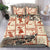 Aloha Hawaii Christmas Bedding Set Mele Kalikimaka Tapa Tribal Retro Style LT9 - Polynesian Pride