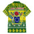 Cook Islands Christmas Hawaiian Shirt Santa Beach Meri Kiritimiti LT9 - Polynesian Pride