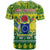 Cook Islands Christmas T Shirt Santa Beach Meri Kiritimiti LT9 - Polynesian Pride