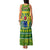 Personalised Cook Islands Christmas Family Matching Tank Maxi Dress and Hawaiian Shirt Santa Beach Meri Kiritimiti LT9 - Polynesian Pride
