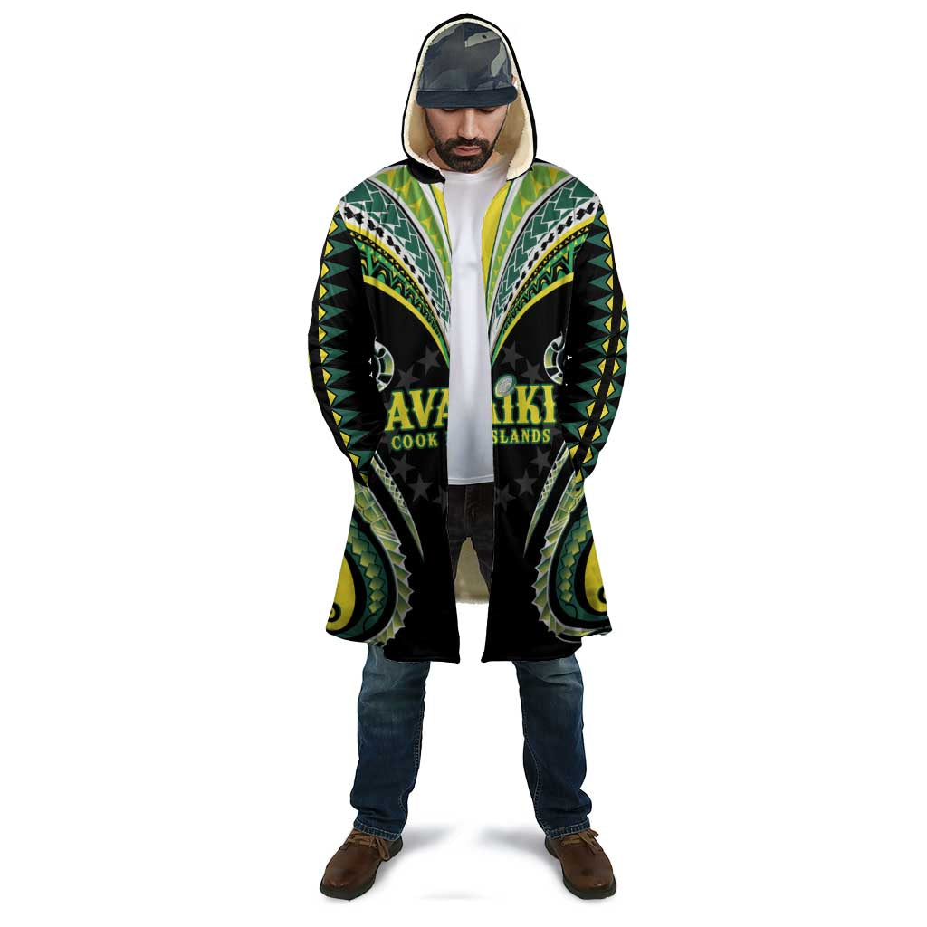 Custom Rugby Cook Islands Avaiki Cloak Black Kuki Airani Tribal Maori Inspired LT9 - Polynesian Pride