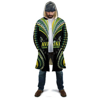 Custom Rugby Cook Islands Avaiki Cloak Black Kuki Airani Tribal Maori Inspired LT9 - Polynesian Pride