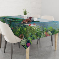 Polynesia Mother's Day Tablecloth Magnificent Sea Turtle Of Love and Gratitude