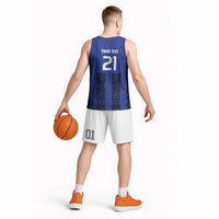 Custom Oceania Football NZ Auckland Basketball Jersey Maori Tribal Pattern