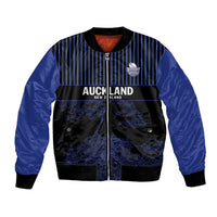 Custom Oceania Football NZ Auckland Bomber Jacket Minimal City Map Style