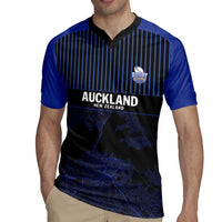 Custom Oceania Football NZ Auckland Rugby Jersey Minimal City Map Style
