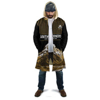 Custom Oceania Football NZ South Island Cloak Minimal Mount Cook Silhouette LT9 - Polynesian Pride