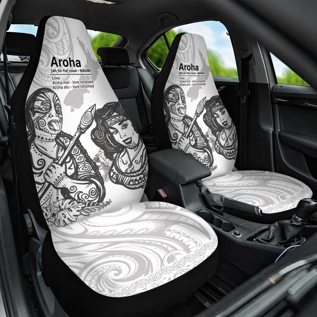 Aroha Maori Language Car Seat Cover Te Reo Maori Inspired Art