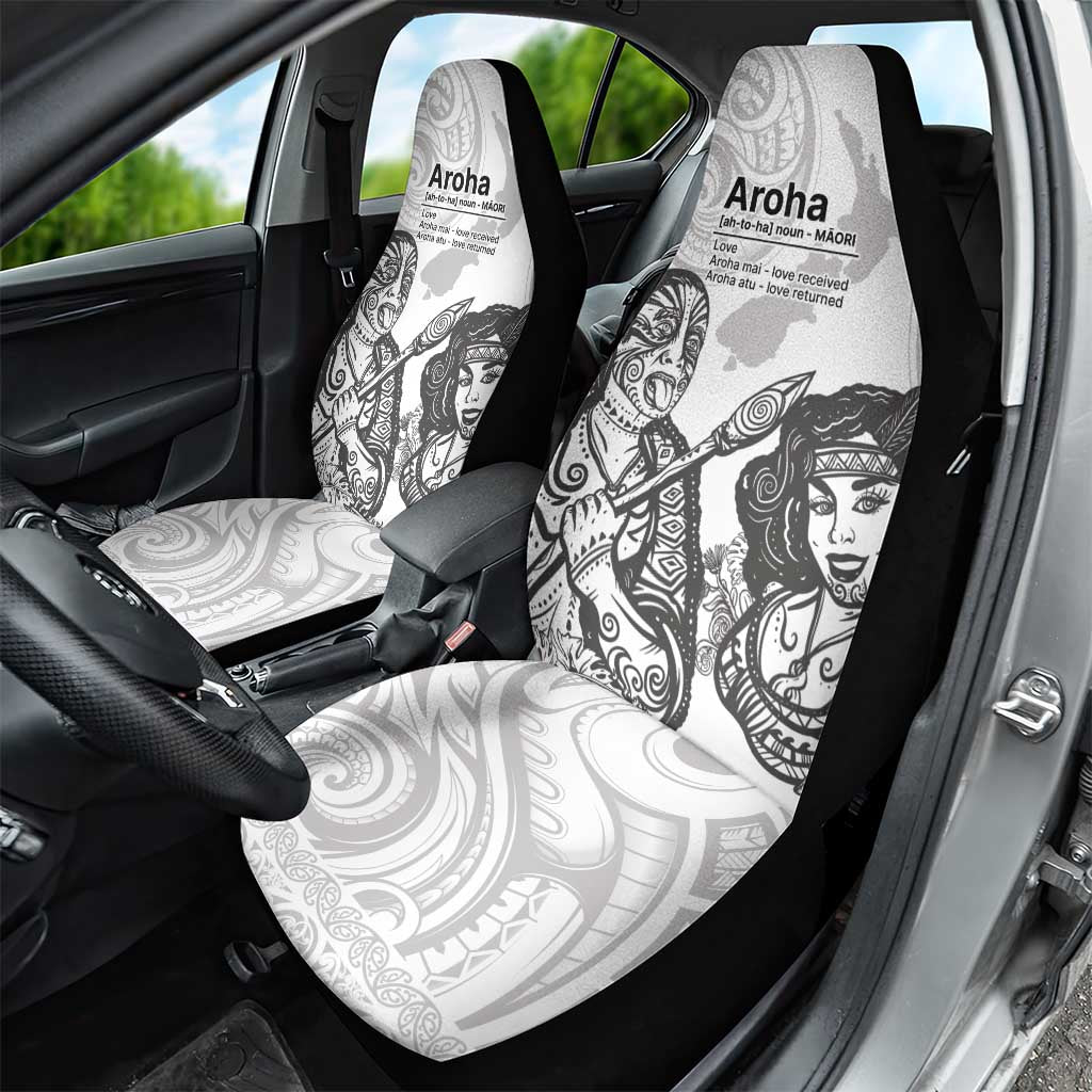 Aroha Maori Language Car Seat Cover Te Reo Maori Inspired Art