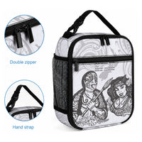Aroha Maori Language Lunch Bag Te Reo Maori Inspired Art LT9 - Polynesian Pride