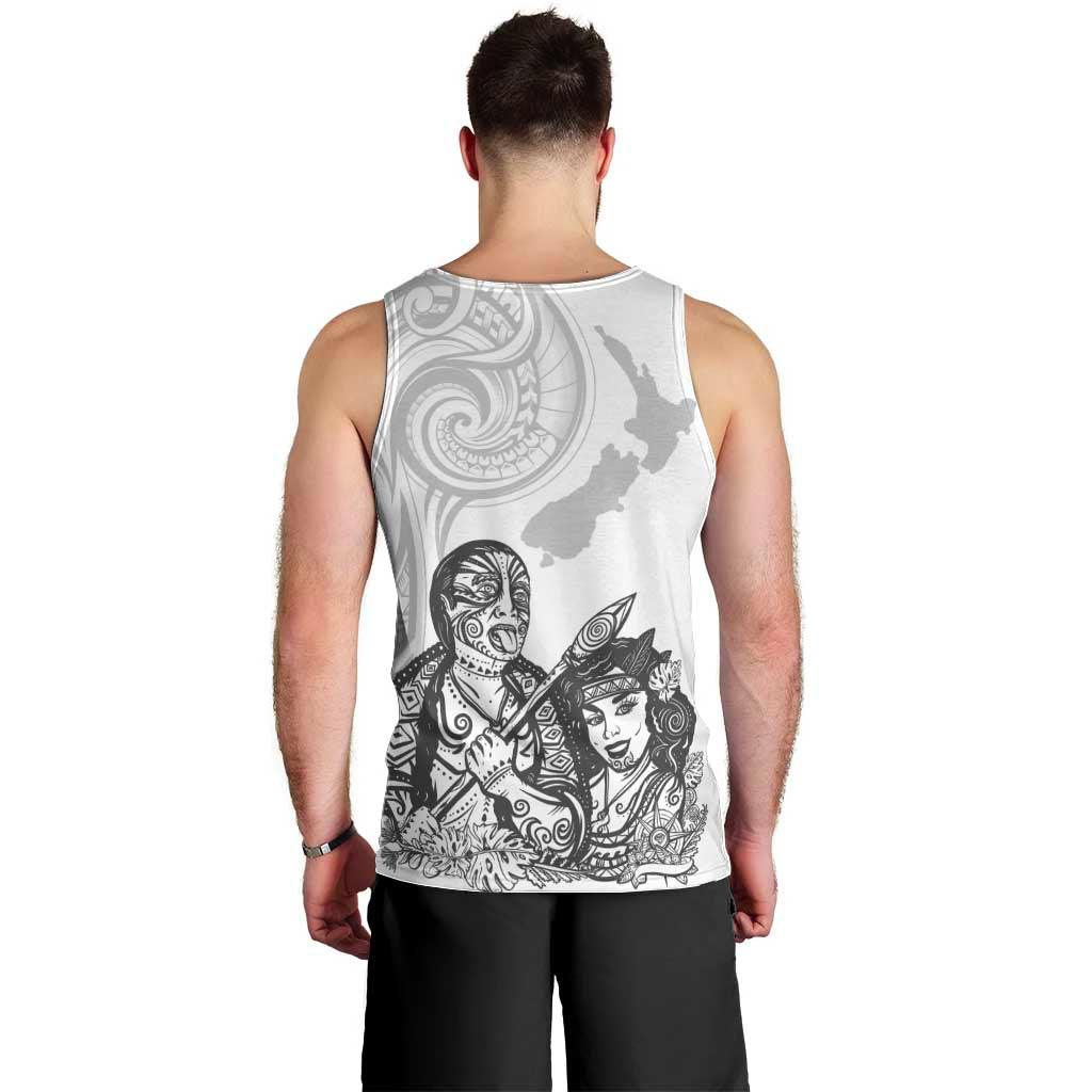 Aroha Maori Language Men Tank Top Te Reo Maori Inspired Art