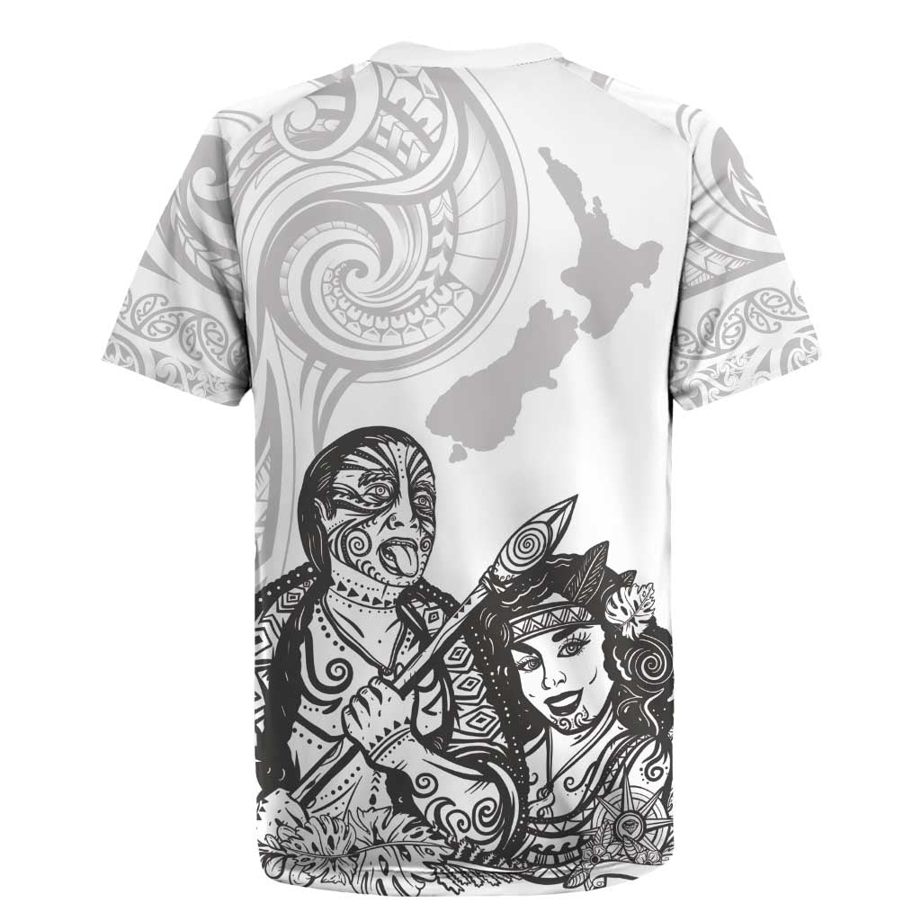 Aroha Maori Language Rugby Jersey Te Reo Maori Inspired Art