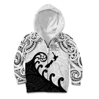 Kia Haka Maori language Kid Hoodie Te Reo Maori Inspired Art