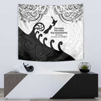 Kia Haka Maori language Tapestry Te Reo Maori Inspired Art