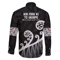 Kia Mau Ki To Ukaipo Family Matching Mermaid Dress and Hawaiian Shirt Te Reo Maori Koru Fern Art LT9 - Polynesian Pride