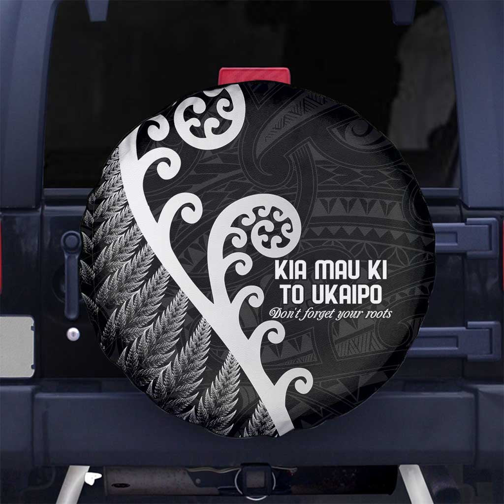 Kia Mau Ki To Ukaipo Spare Tire Cover Te Reo Maori Koru Fern Art