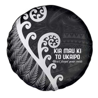 Kia Mau Ki To Ukaipo Spare Tire Cover Te Reo Maori Koru Fern Art