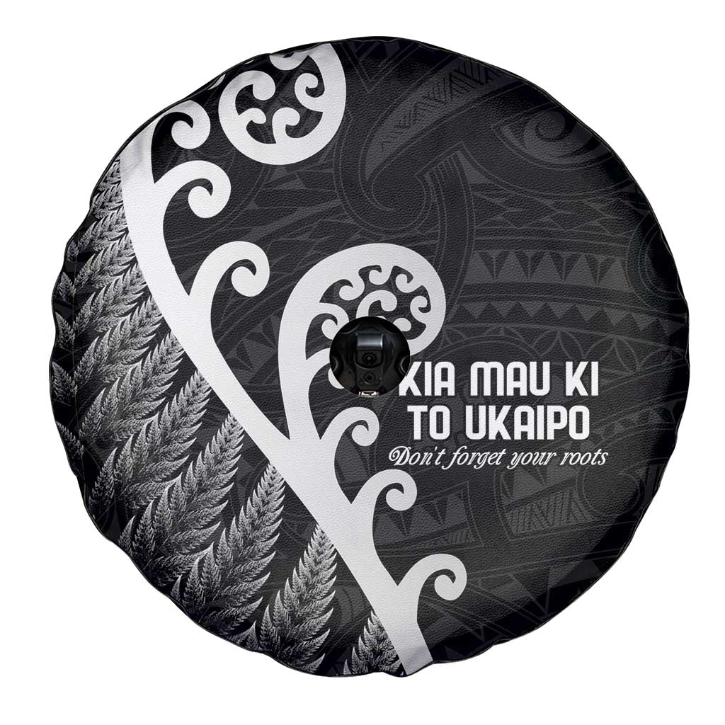 Kia Mau Ki To Ukaipo Spare Tire Cover Te Reo Maori Koru Fern Art