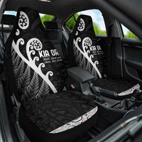 Kia Ora Maori Language Car Seat Cover Te Reo Maori Koru Fern Art