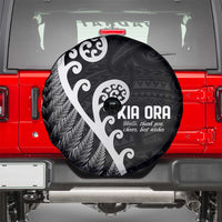 Kia Ora Maori Language Spare Tire Cover Te Reo Maori Koru Fern Art