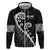 Kia Ora Maori Language Zip Hoodie Te Reo Maori Koru Fern Art