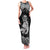 Te Reo Maori Tiki Inspired Art Family Matching Tank Maxi Dress and Hawaiian Shirt
