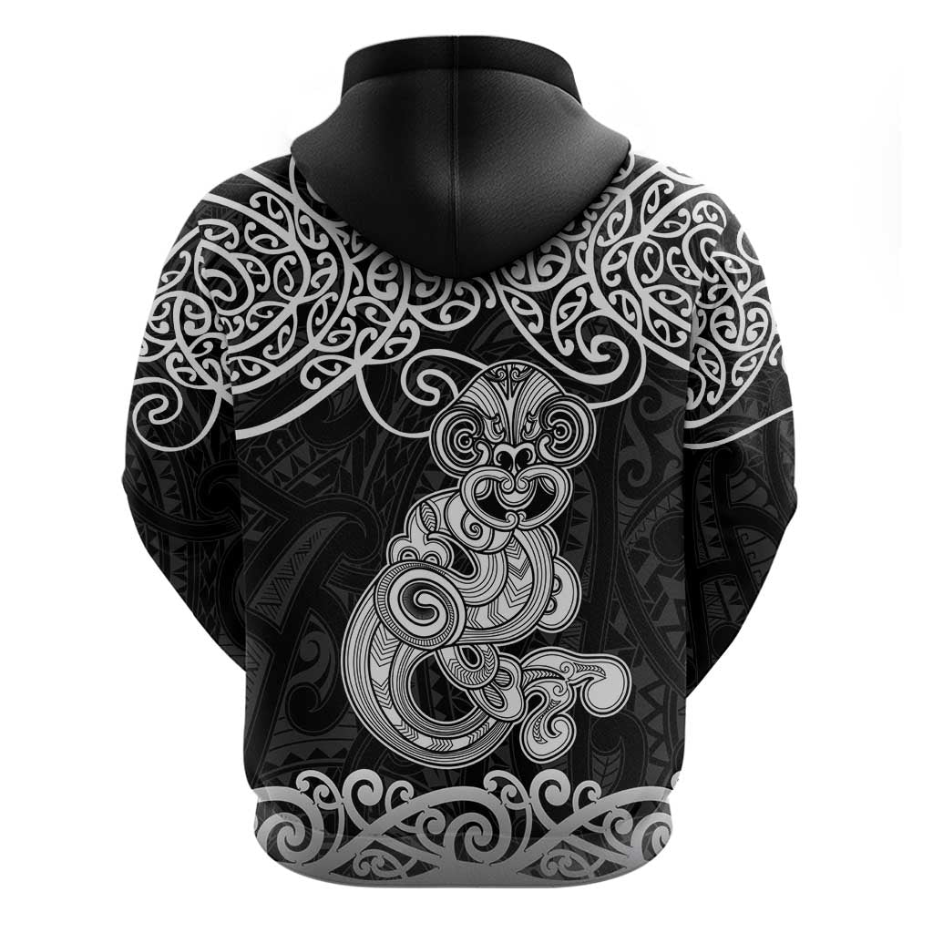 Te Reo Maori Tiki Inspired Art Hoodie