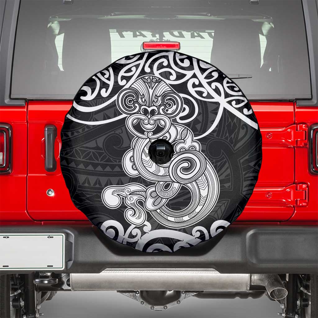 Te Reo Maori Tiki Inspired Art Spare Tire Cover