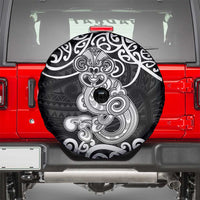 Te Reo Maori Tiki Inspired Art Spare Tire Cover
