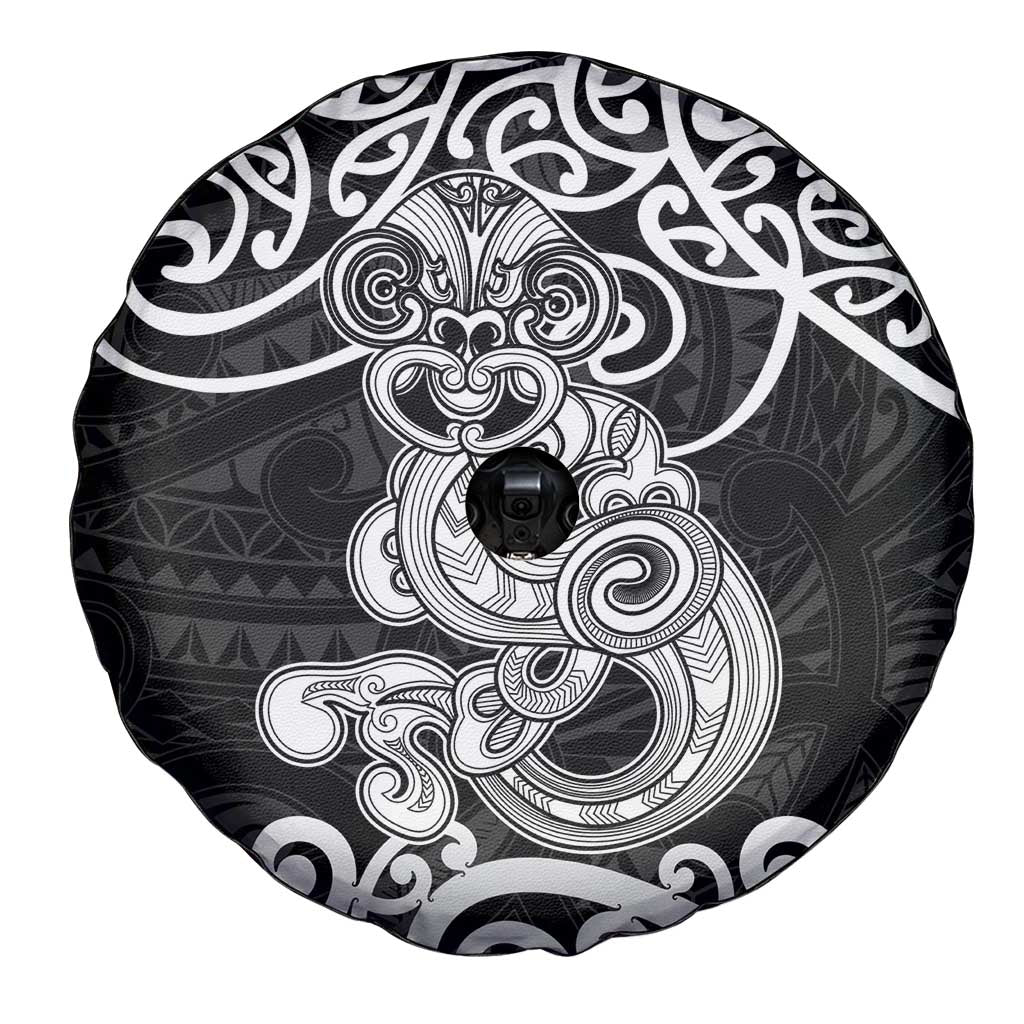 Te Reo Maori Tiki Inspired Art Spare Tire Cover