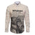 Whanau Maori Language Family Matching Long Sleeve Bodycon Dress and Hawaiian Shirt Te Reo Maori Inspired Art