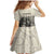 Whanau Maori Language Family Matching Mermaid Dress and Hawaiian Shirt Te Reo Maori Inspired Art