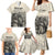 Whanau Maori Language Family Matching Mermaid Dress and Hawaiian Shirt Te Reo Maori Inspired Art