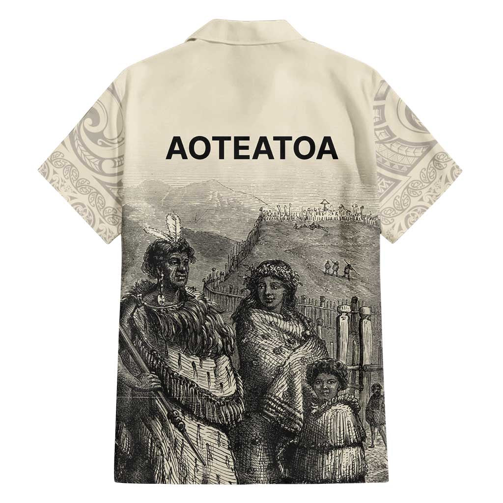 Whanau Maori Language Family Matching Summer Maxi Dress and Hawaiian Shirt Te Reo Maori Inspired Art LT9 - Polynesian Pride