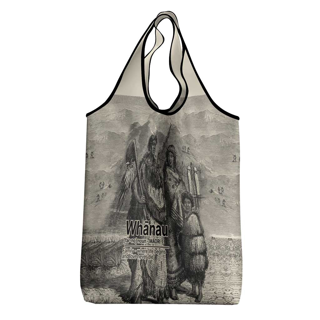 Whanau Maori Language Grocery Bag Te Reo Maori Inspired Art