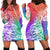 Polynesian Sunset Plumeria Hoodie Dress Pacific Island Tribal Blossom Style LT9 - Polynesian Pride